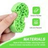 HobbyPark 1.0 Tires Silicone Inserts Foam fit 62-64mm*24mm for 1/18 1/24 Scale RC Crawler Trucks, Super Soft, 4pcs (Green) view 4
