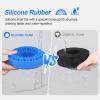 HobbyPark 1.9 Tires Silicone Inserts Foam fit 118-122mm for 1/10 Scale RC Crawler Trucks Wheel Tires, Super Soft, 4pcs (Navy Blue) view 3