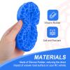 HobbyPark 1.9 Tires Silicone Inserts Foam fit 118-122mm for 1/10 Scale RC Crawler Trucks Wheel Tires, Super Soft, 4pcs (Navy Blue) view 4
