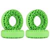 HobbyPark 1.9 Tires Silicone Inserts Foam fit 118-122mm for 1/10 Scale RC Crawler Trucks Wheel Tires, Super Soft, 4pcs (Green) view 1