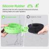 HobbyPark 1.9 Tires Silicone Inserts Foam fit 118-122mm for 1/10 Scale RC Crawler Trucks Wheel Tires, Super Soft, 4pcs (Green) view 3
