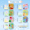 28 Pack Christmas DIY Crafts Kit for Kids, Make Your Own Christmas Snowman Ornaments Xmas Stickers Cutouts Arts and Crafts Bulk for Kids Winter Holiday Xmas Classroom Art Activities Party Decorations view 2