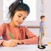 Peosaard 4PCS Doll Stand, 1/6 Action Figure Stand, Adjustable C-Shape Doll Holder Stand, Easy to Install Metal Doll Display Stand for Waist to Feet 5.1-8.3 Inch Dolls Doll Stands view 3