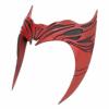 Amonkky Resin Scarlet Witch Mask Halloween Party Props Cosplay Mask Halloween Masquerade Costume Props. view 3