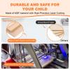 DIY Rotating Solar Satellite - 3D Wooden Puzzle Building Toy.STEM Educational Science Craft Model Kit for Kids.Creative Artificial Satellite Space Model. view 2