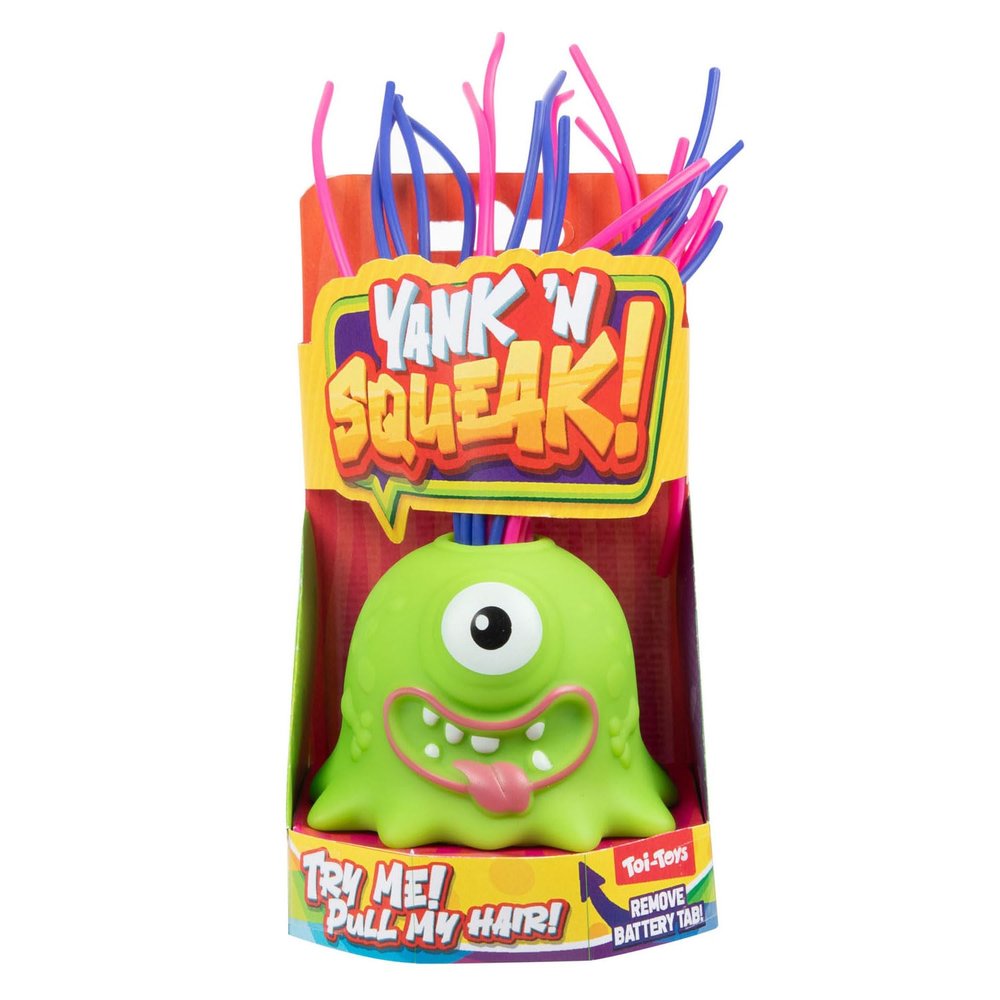 Fun Monster With Stretchable Bristles With Sound