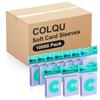 10000ct Clear Card Sleeves for Trading Cards, Soft Baseball Sports Card Sleeves, Soft Plastic Protector Fit for MTG Game Standard Cards view 1