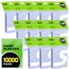 10000ct Clear Card Sleeves for Trading Cards, Baseball Sports Soft Sleeves, Ultra Soft Plastic Card Protector Sleeve for Football, MTG, PKM, Game, Standard Cards view 1