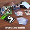 10000ct Clear Card Sleeves for Trading Cards, Baseball Sports Soft Sleeves, Ultra Soft Plastic Card Protector Sleeve for Football, MTG, PKM, Game, Standard Cards view 2