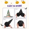 BGSHJVF Cute Cactus Print Halloween Witch Hat Cosplay Caps Halloween Decoration Costume Accessories For Party view 3