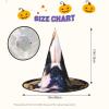 BGSHJVF Cute Bulldog Puppy Print Halloween Witch Hat Cosplay Caps Halloween Decoration Costume Accessories For Party view 3