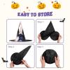 BGSHJVF Cute Bulldog Puppy Print Halloween Witch Hat Cosplay Caps Halloween Decoration Costume Accessories For Party view 4