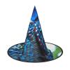 BGSHJVF Blue Owl Print Halloween Witch Hat Cosplay Caps Halloween Decoration Costume Accessories For Party view 1