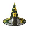 BGSHJVF Bouquet Of Daffodils Print Halloween Witch Hat Cosplay Caps Halloween Decoration Costume Accessories For Party view 1