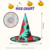 BGSHJVF Cute Strawberry Print Halloween Witch Hat Cosplay Caps Halloween Decoration Costume Accessories For Party view 3