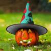 BGSHJVF Cute Strawberry Print Halloween Witch Hat Cosplay Caps Halloween Decoration Costume Accessories For Party view 4