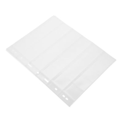 VILLFUL 10sheets Stamp Storage Album Pages Stamp Organizer for Collectibles Coin Collector Supplies and Gaming Cards No Outer Shell Coins