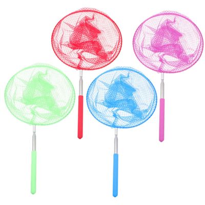 Hemoton 4pcs Butterfly Bug Catching Net for Boys and Girls Extendable Fish Nets Boys and Girls Outdoor Toys