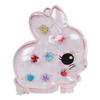 Children's Rings in Rabbit Jewellery Box, Pack of 8 view 1