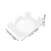 WOONEKY Rotating Poker Card Storage Stand with Smooth Surface Easy to Use Playing Card Holder for Home and Office for Game and Entertainment Venues view 3