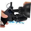 MUSISALY Bottle Toys Foldable Bottle Collapsible Bottle Holder Convenient Toy Bottle Gels Bottle Game Bottle Chemical Bottle Beading Bottle Black Pp view 2