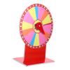 BCOATH Game Wheel Prop for Raffles and Parties Rotating Prize Wheel Lights Easy to Use and Construction for Fun Events and Classroom Activities view 1