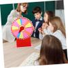 BCOATH Game Wheel Prop for Raffles and Parties Rotating Prize Wheel Lights Easy to Use and Construction for Fun Events and Classroom Activities view 4