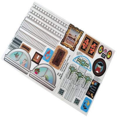Toy Restore Replacement Stickers Fits Loving Family Dollhouse BFR48