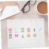 HONMEET 10sheets Collection Album Pages Loose-Leaf Money Storage Holder for Stamps and Cards Design for Easy Viewing and Organizing view 4
