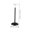 Abaodam 4pcs Black Adjustable Doll Stands Action Figure Display Holders for Dolls Plastic Figurine Stand DIY Assembly view 2