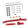 BRIGHTFUFU 1set Metal Steering Linkage Rod Kit for Axial Car Replacement Steering Rod Arm for Enhanced Control and Stability Car Repairing Parts view 1