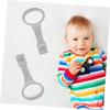 BESPORTBLE 4pcs Pull up Lightweight Exercise Handles for Crib Easy Install Bed Standing Support Material for Confidence Building Walking Practice view 4