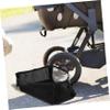 RORPOIR Stroller Bottom Storage Bag for Diapers Milk Bottles Oxford Cloth Diaper Organizer Caddy Portable Easy to Install view 3