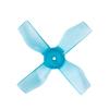 JNOEEDWN Propellers 16 Pcs / 8 Pair Drone Propeller/Fit for 1220 31mm 0.8mm/1mm Hole 4-Blade Propeller PC CW CCW Props 0703-1103 Electric Motors/Fit for FPV Micro Drone(8Pairs Blue 0.8mm) view 2