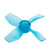 JNOEEDWN Propellers 16 Pcs / 8 Pair Drone Propeller/Fit for 1220 31mm 0.8mm/1mm Hole 4-Blade Propeller PC CW CCW Props 0703-1103 Electric Motors/Fit for FPV Micro Drone(8Pairs Blue 0.8mm) view 3