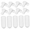 200pcs Rubber Headband Ending Covers for Children DIY Crafting Xmas view 1