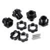 MOHERO 4Pcs RC Wheel Hex Hubs Adapter for 1/8 KRATON 6S V4 and V5 BLX RC Car Truck Upgrade Parts view 3