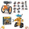 Sillbird Bundle - 2 Items STEM 15-in-1 and 12-in-1 Solar Robots & Remote & APP-Controlled Wall Robot view 1