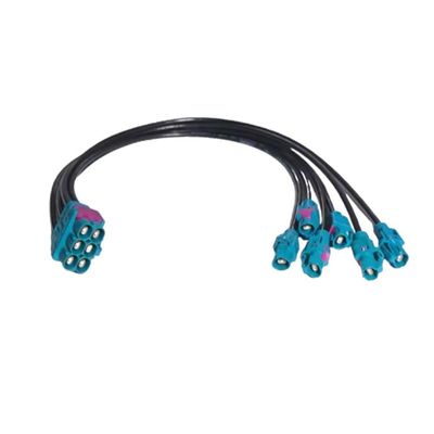 keisnoaja E6K10A-1CAZ5-Z Female to E6K10A-1CAZ5-Z Female H-MTD Ethernet Cable GG2Speed251 (E6K10F-1CAZ5 to E6K10A-1CAZ5*6, 8M)