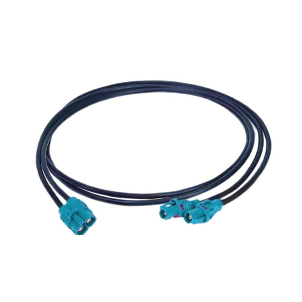 keisnoaja E6K10A-1CAZ5-Z Female to E6K10A-1CAZ5-Z Female H-MTD Ethernet Cable GG2Speed251 (E6K10B-1CAZ5 to E6K10A-1CAZ5*2, 1M)