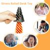 3PCS Impossible Cone,3D Printed Spiral Cone Fidget Toys,Impossible Pyramid Passthrough Sculpture,Stress Relieving Toys for Adults and Kids,Stocking Filler White Elephant Gifts(Black Gold) view 3
