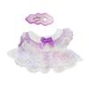 niannyyhouse 10cm-15cm Plush Doll Clothes Headdress Dress Dolls Dressup (a2) view 1