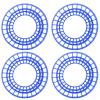 1/10 Silicone Rubber Tires Inserts, RC Car Accessories for RC Crawler 110-115mm 1.9" Tires view 2