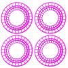 1/10 Silicone Rubber Tires Inserts, RC Car Accessories for RC Crawler 110-115mm 1.9" Tires view 2