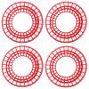 1/10 Silicone Rubber Tires Inserts, RC Car Accessories for RC Crawler 110-115mm 1.9" Tires view 2