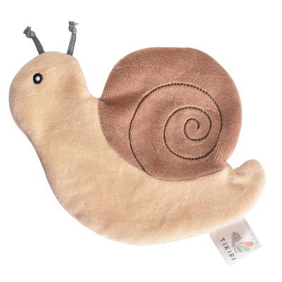 Snail Baby Crinkle Toy Soft Sensory Plush with Embroidered Details | Crinkle Sound for Motor Skills, Coordination & Focus | Easy-Grip Developmental Toy for Infants & Newborns (0+ Months)