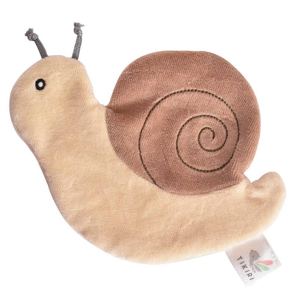 Snail Baby Crinkle Toy Soft Sensory Plush with Embroidered Details | Crinkle Sound for Motor Skills, Coordination & Focus | Easy-Grip Developmental Toy for Infants & Newborns (0+ Months)
