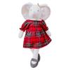 Havah The Bunny in Holiday Plaid Outfit view 1