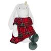 Havah The Bunny in Holiday Plaid Outfit view 2