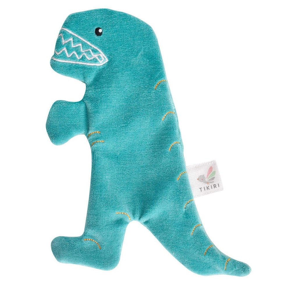 T-Rex Baby Crinkle Toy Soft Dinosaur Sensory Toy with Embroidered Details | Crinkle Sound for Motor Skills & Focus | Easy-Grip Developmental Toy for Infants & Newborns (0+ Months)
